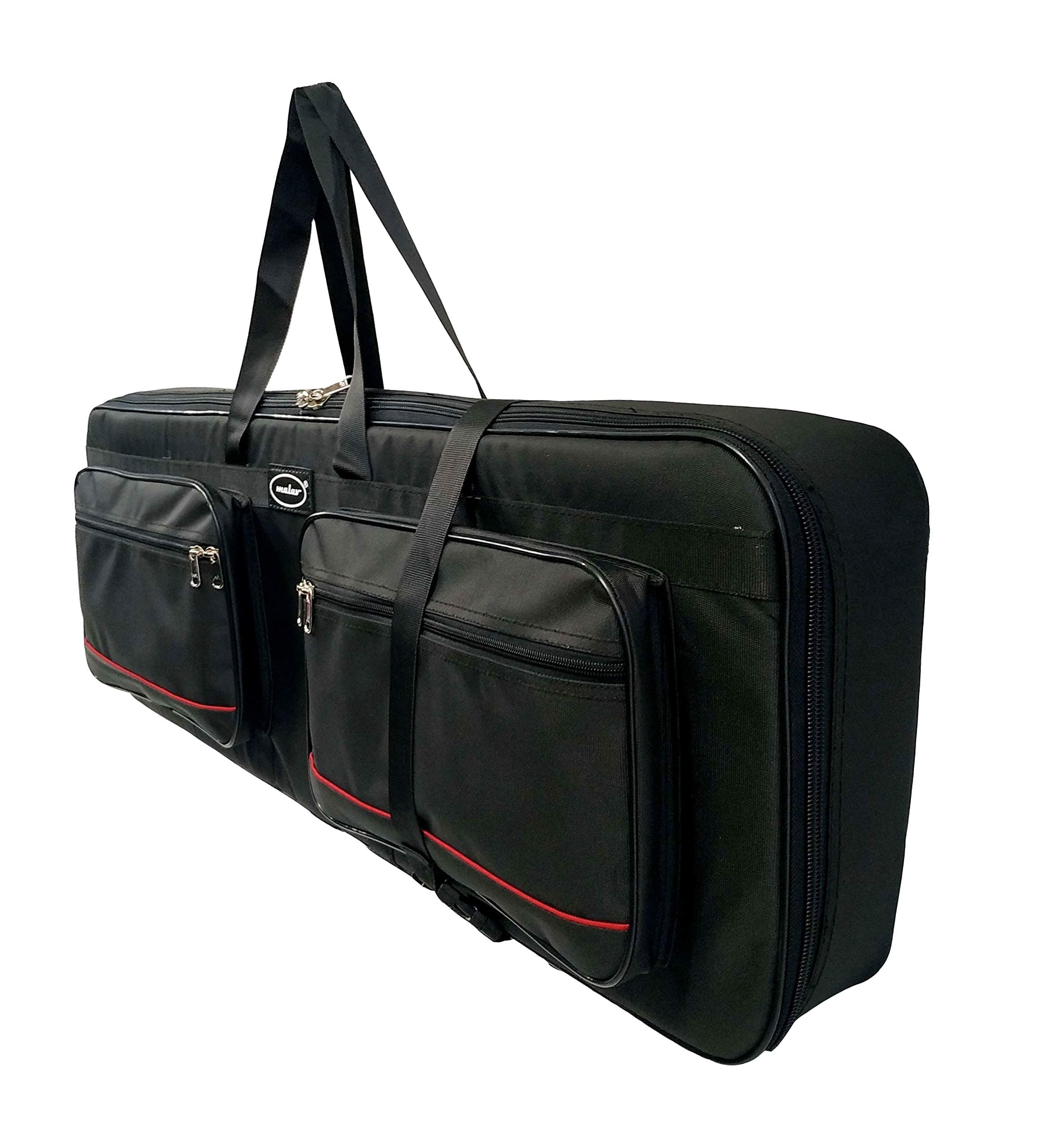 Malav Roland BK-3 Keyboard Heavy Duty thick Padded Cover Carry Bag with Shoulder Straps & Waist Belt