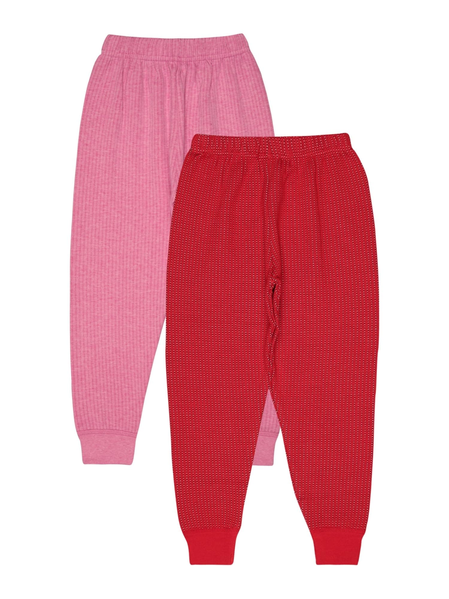 BODYCARE Unisex Regular Fit Thermal Bottoms Pack Of 2