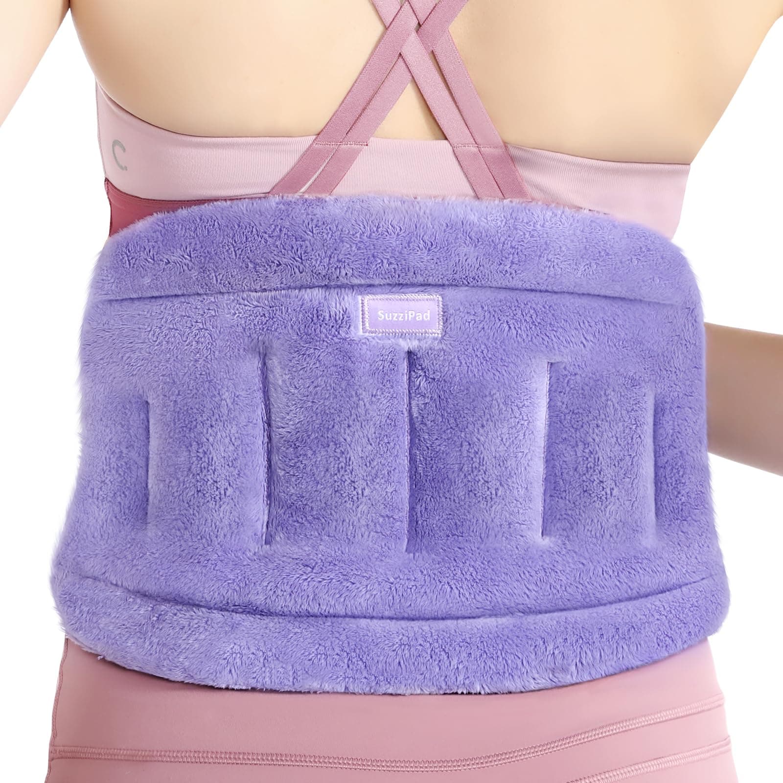 SuzziPad Microwavable Heating Pad for Back and Shoulder
