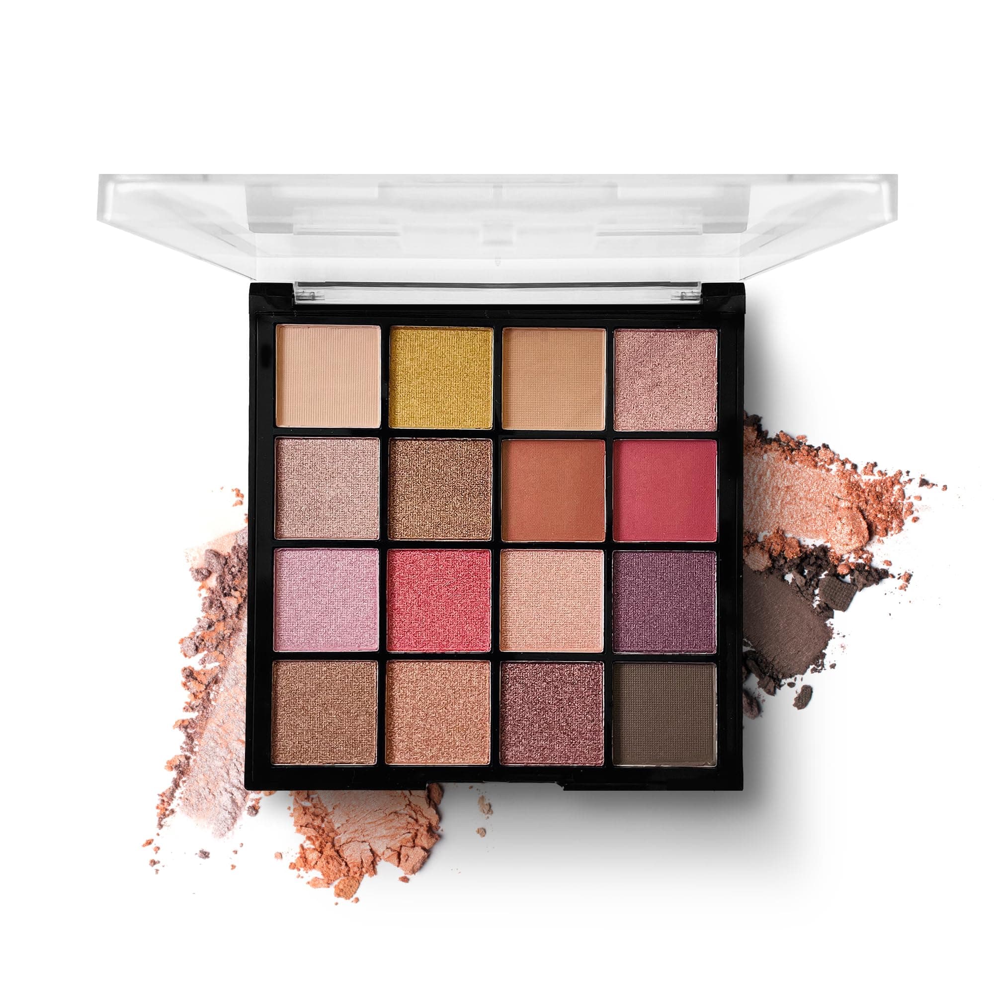 Hilary Rhoda Perfection Eyeshadow Palette | Highly Pigmented Eyeshadow Palette | Matte & Shimmer Finish | Long Lasting Eyeshadow for Women | Blendable Eyeshadow | 20.8g | 16 Shades