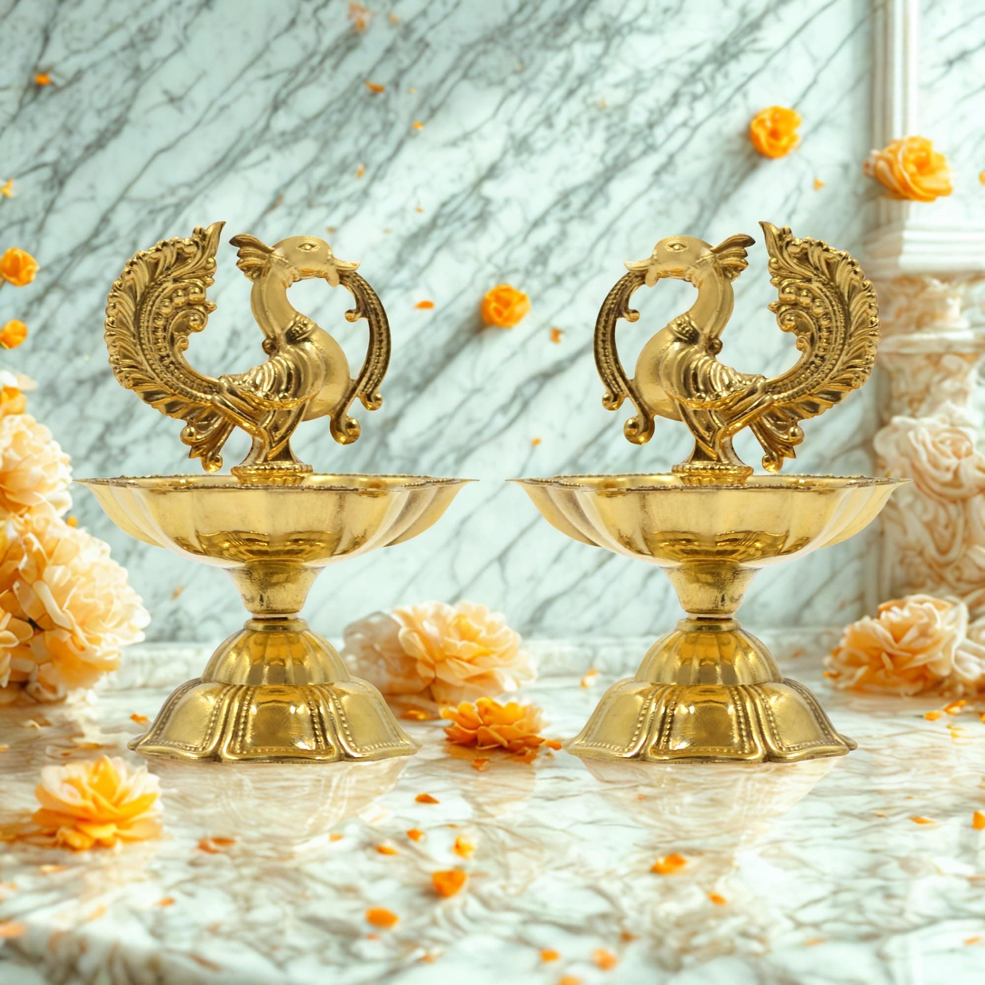 CraftVatika Diya Set