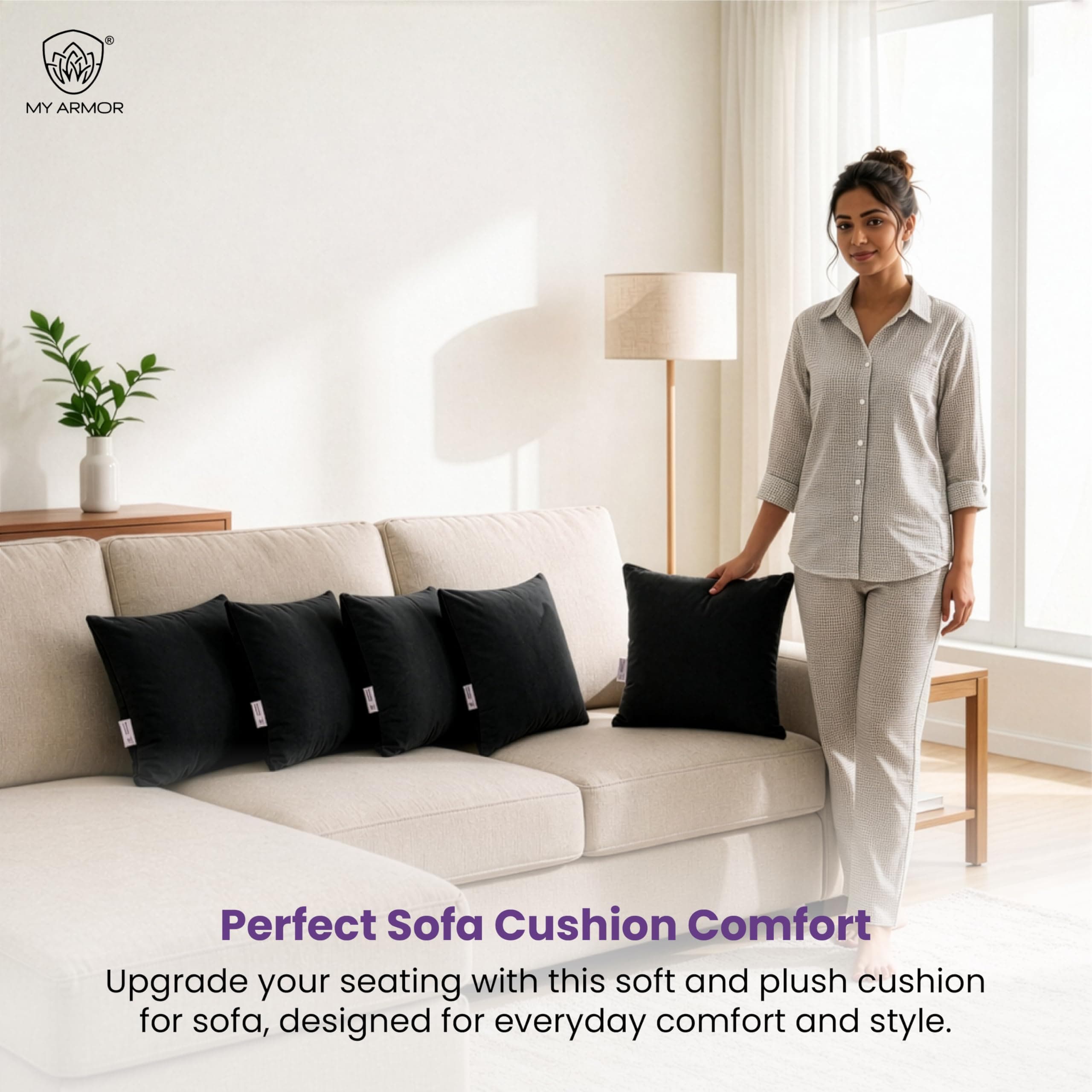 MY ARMOR Microfiber Cushion - Parent