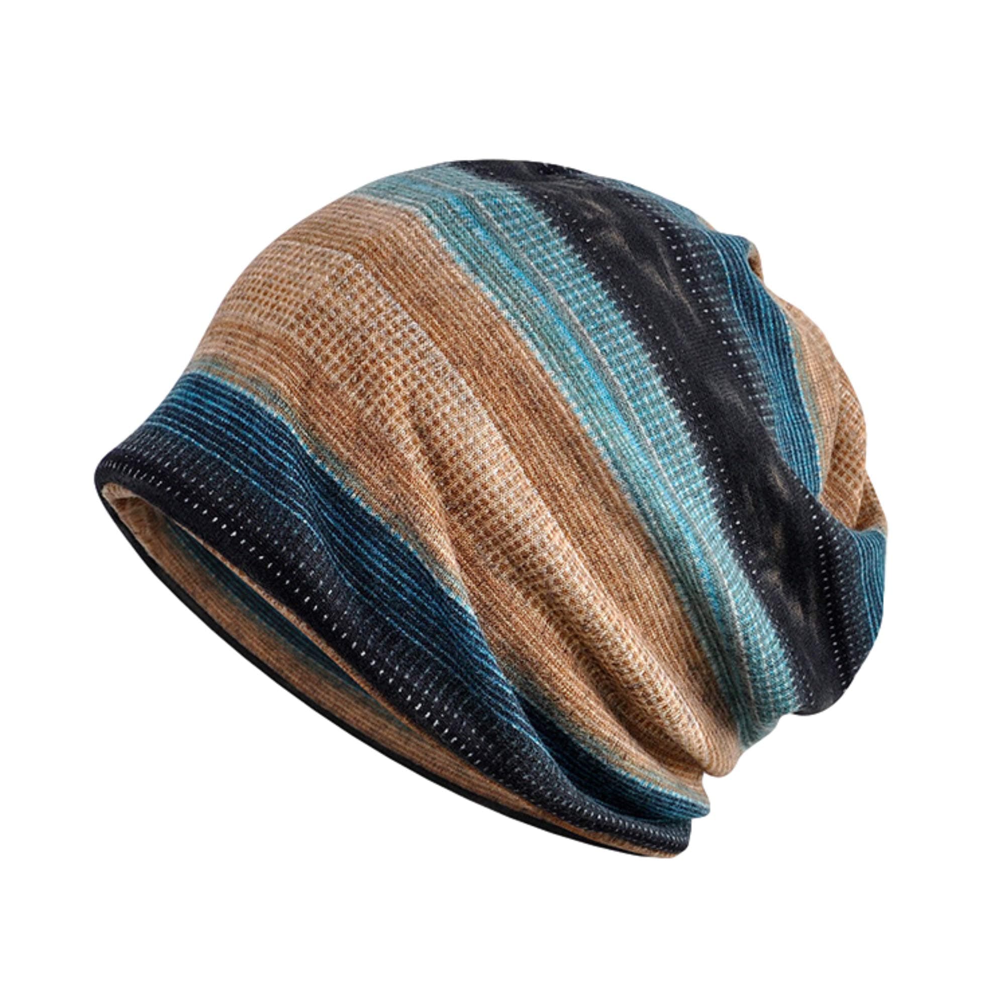YOUSTYLO - YOU ARE PRIORITY Men's Women's Slouchy Blended Cotton Summer Beanie Skull Multicolor Cap (Free Size, 3002B)