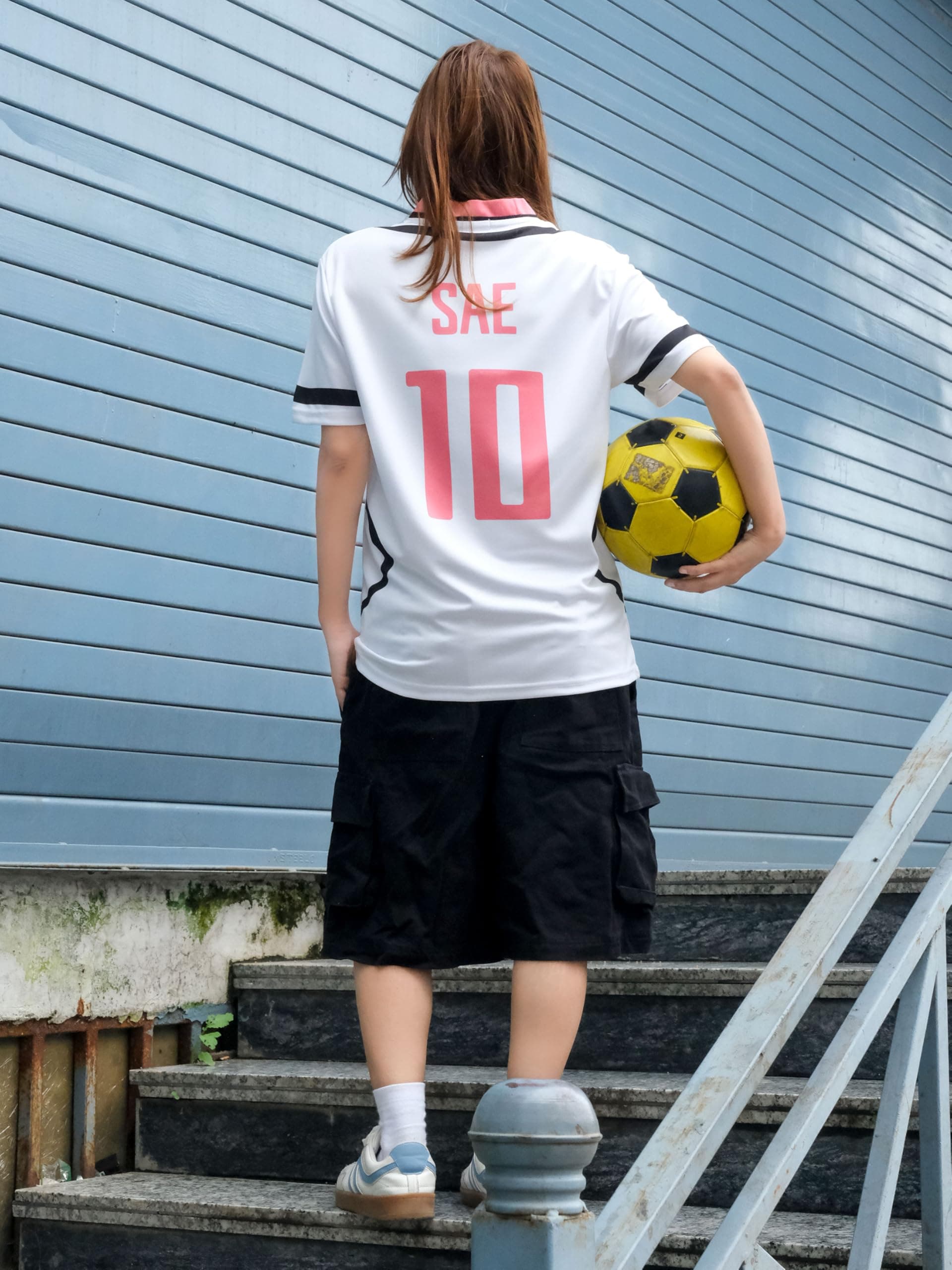 ComicSense Unisex Anime Jersey T Shirts for Men and Women, Japan U20 Printed Anime Jersey Tee