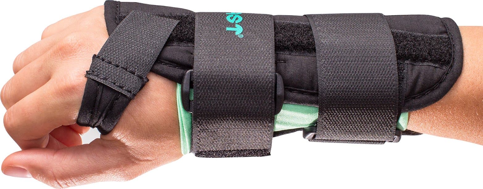 Aircast A2 Wrist Support Brace Without Thumb Spica: Right Hand, Large