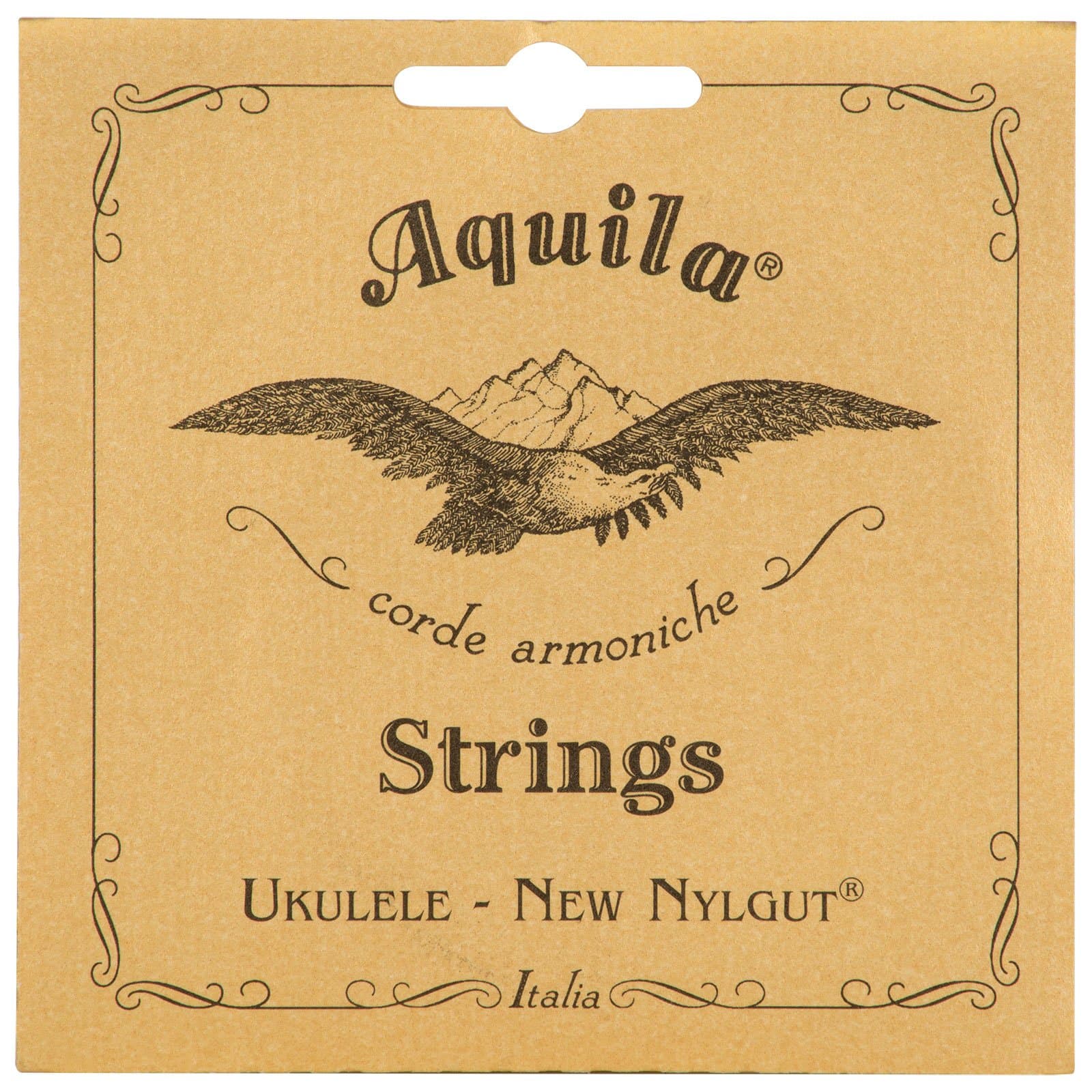 Aquila New Nylgut AQ-7 Concert Ukulele Strings - High G - Set of 4 Strings