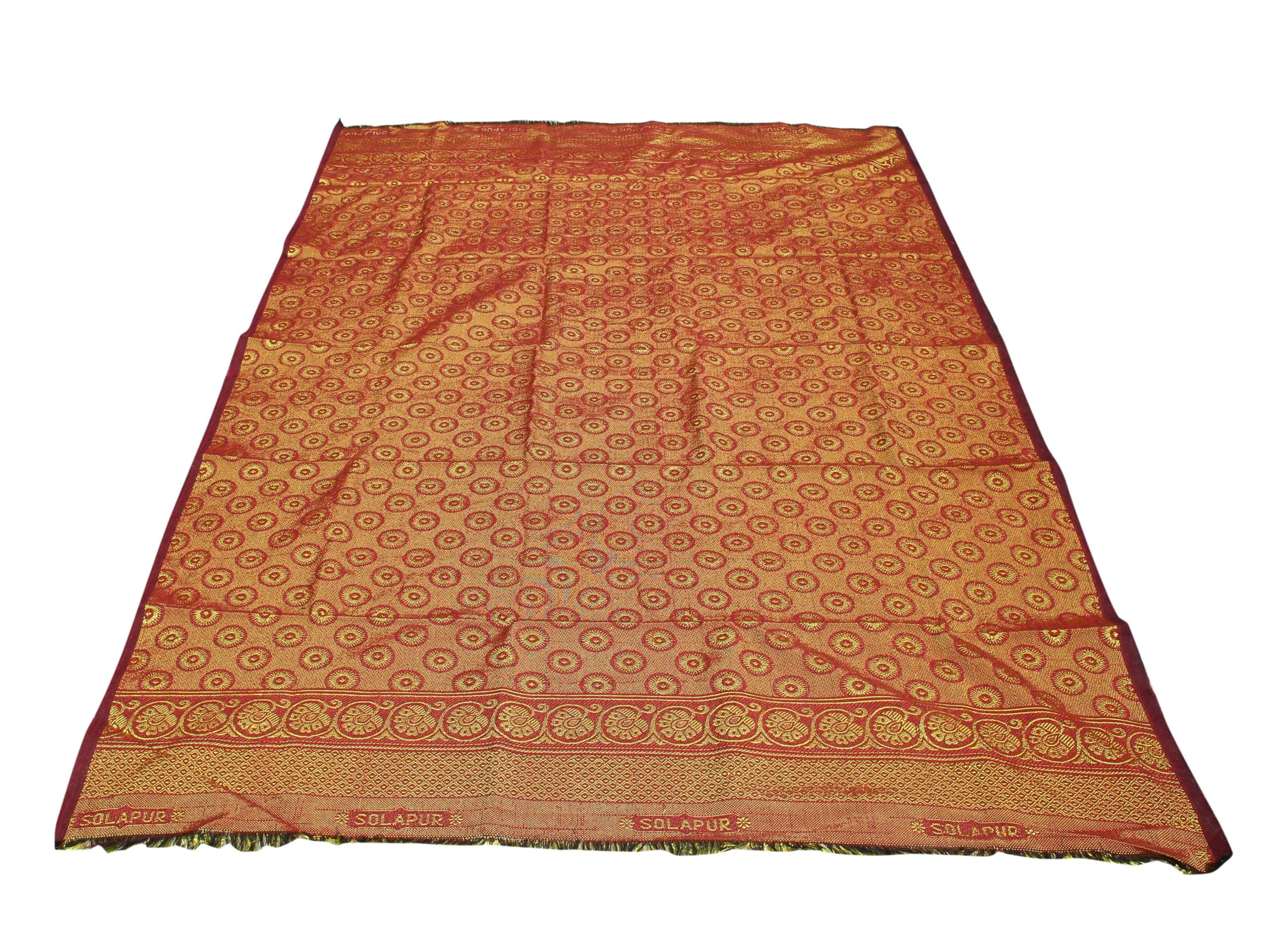 Mandhania Dollar Solapur Chaddar Authentic Designed 100% Cotton Dailyuse Single Bed Blanket
