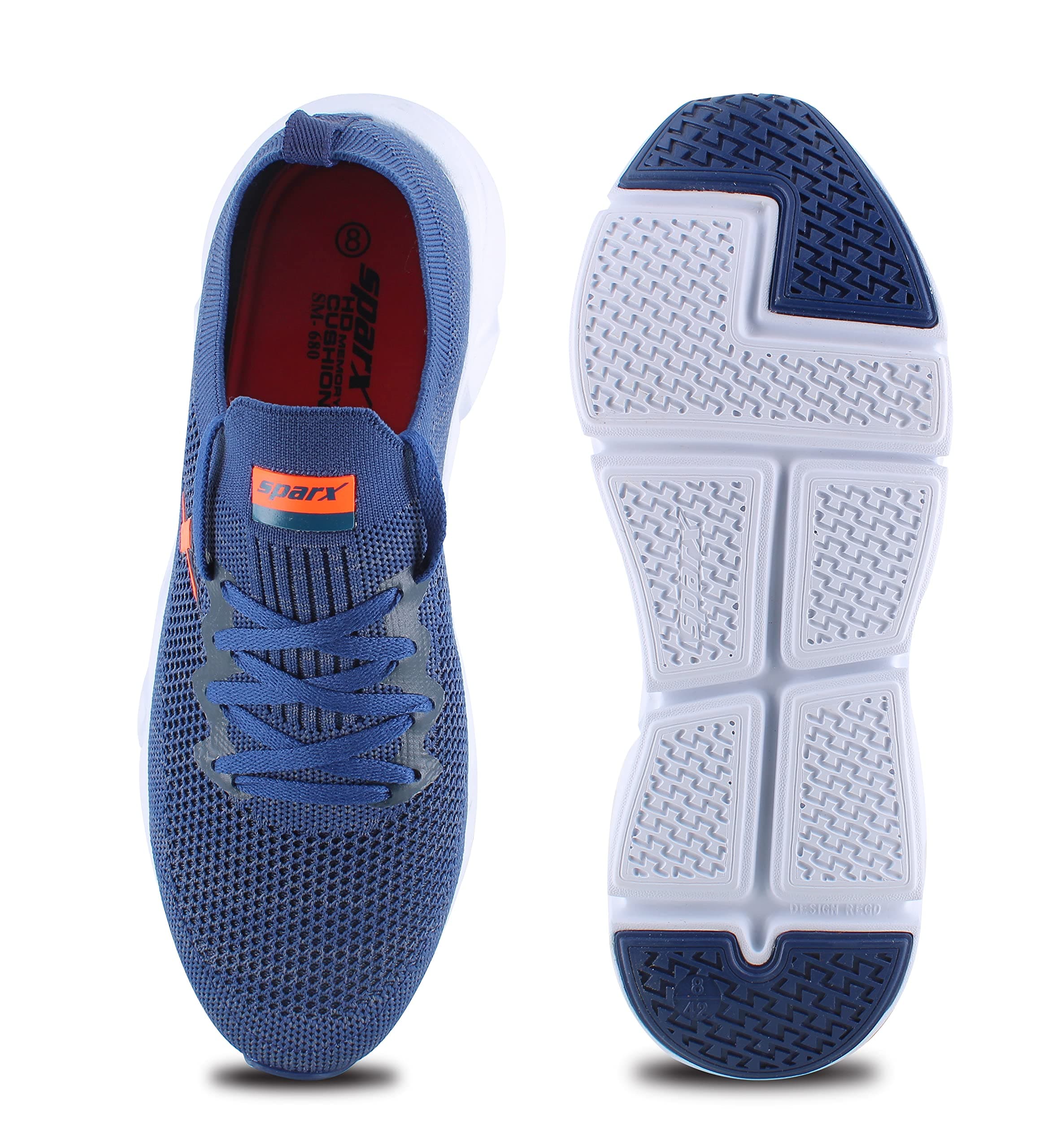 SPARX Sports Shoe SM-680 Blue for Men