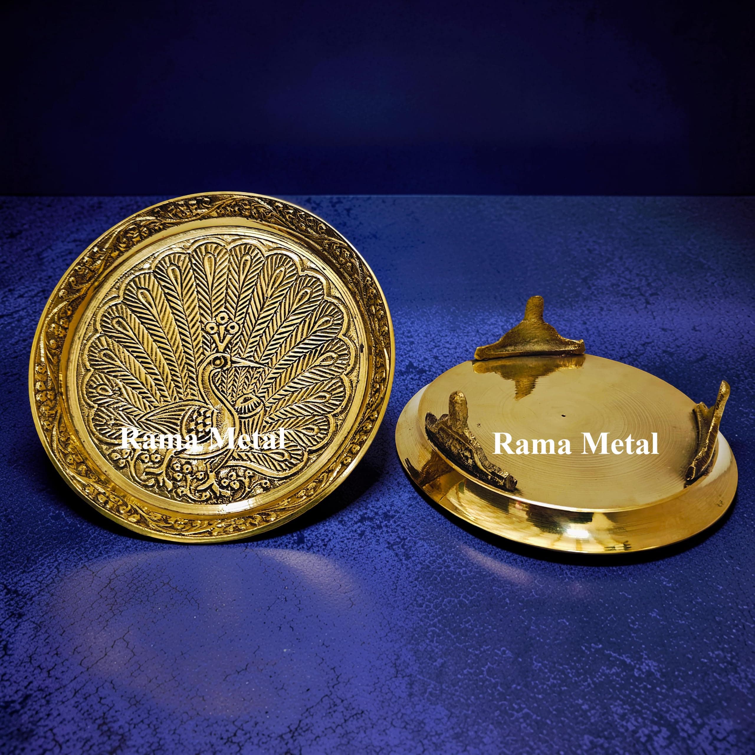 RAMA METAL Brass CHOWKI/MUKALI