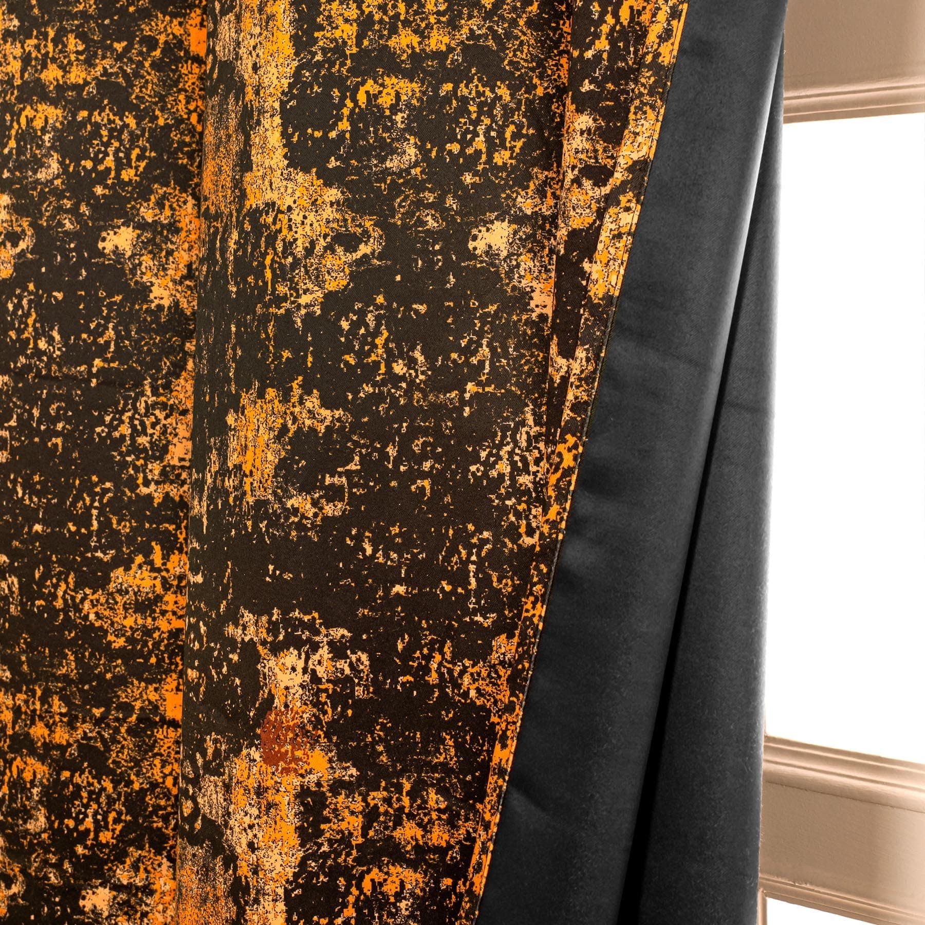 HOMEMONDE Blackout Curtains 95% Room Darkening Digital Printed with Black Backing, Thermal Insulation & Noise Reduced Drapes