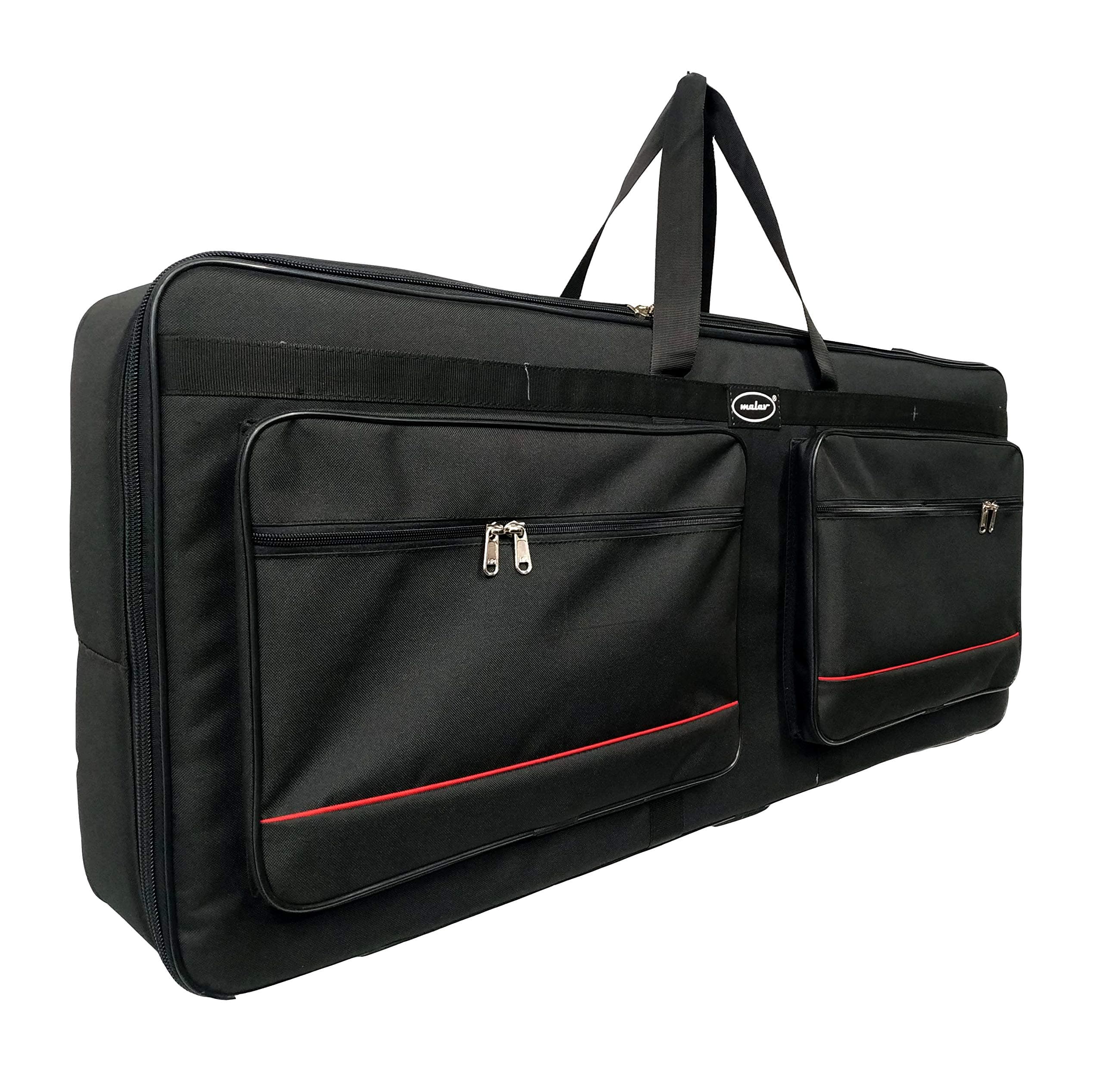Malav Casio CT-X870IN Digital Keyboard Thick Padded Keyboard Bag with Shoulder Straps & Waist Belt
