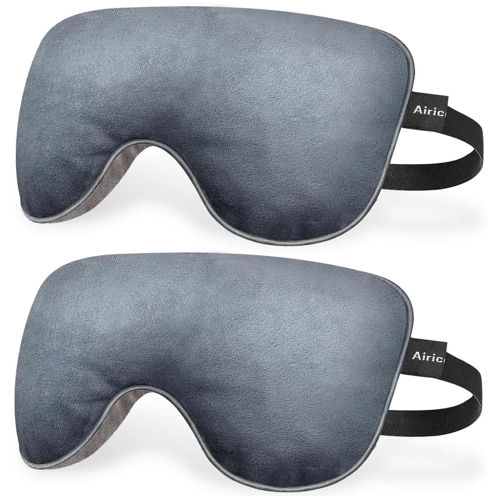 2 Pack Eye Mask for Dry Eyes, Steam Warm Compress for Eyes Blepharitis & Stye, Microwave Moist Heating Pad for Eyes