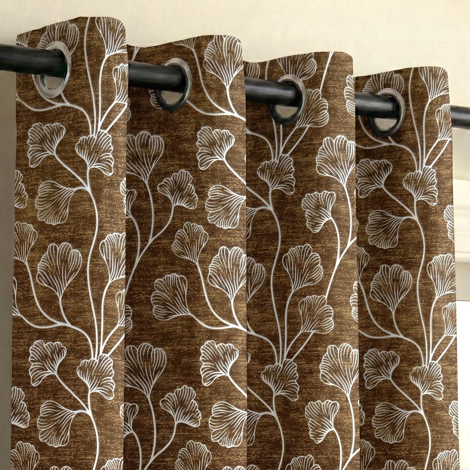 Home Sizzler Floral Curtains