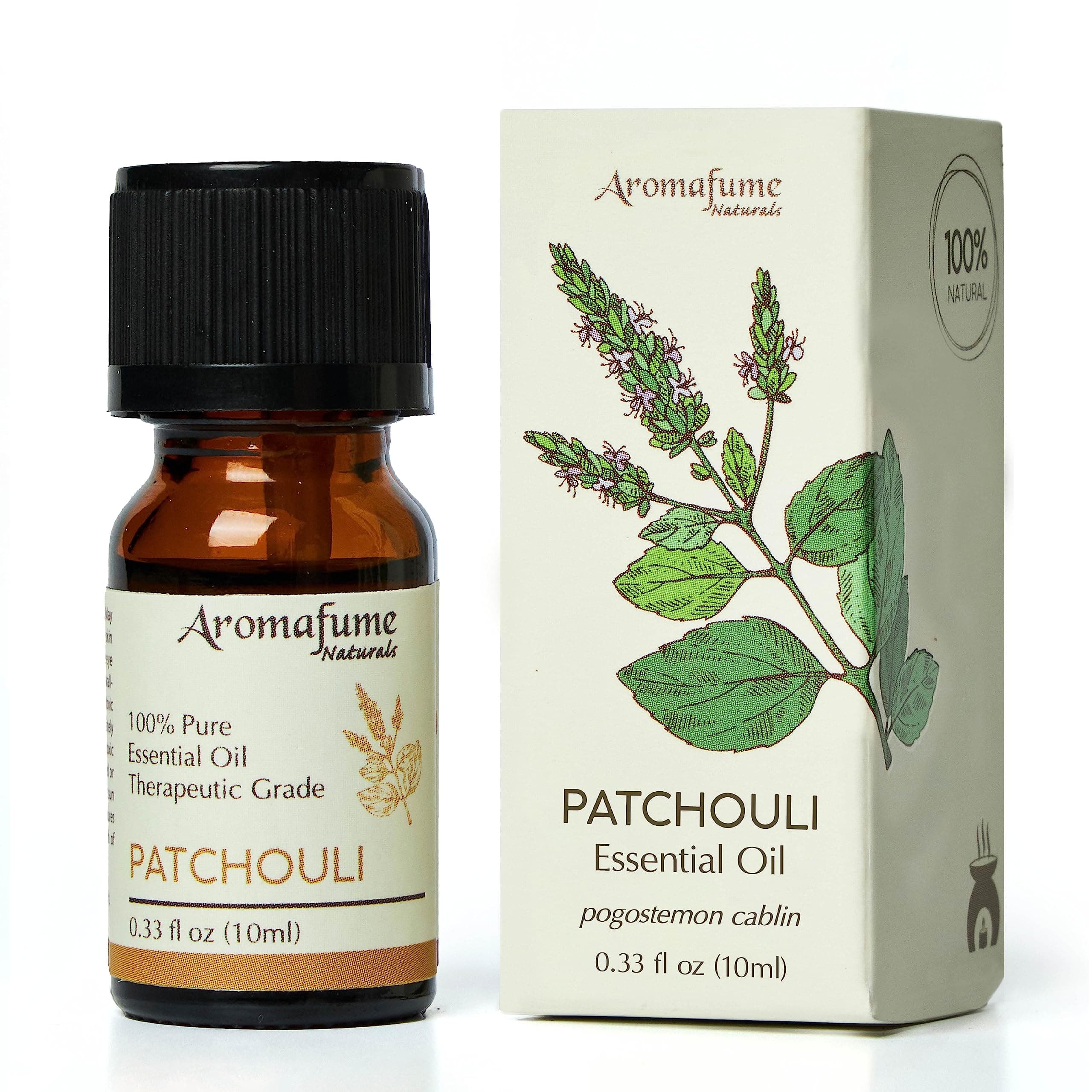 Patchouli Essential Oil 10ml | 100% Therapeutic Grade by Aromafume