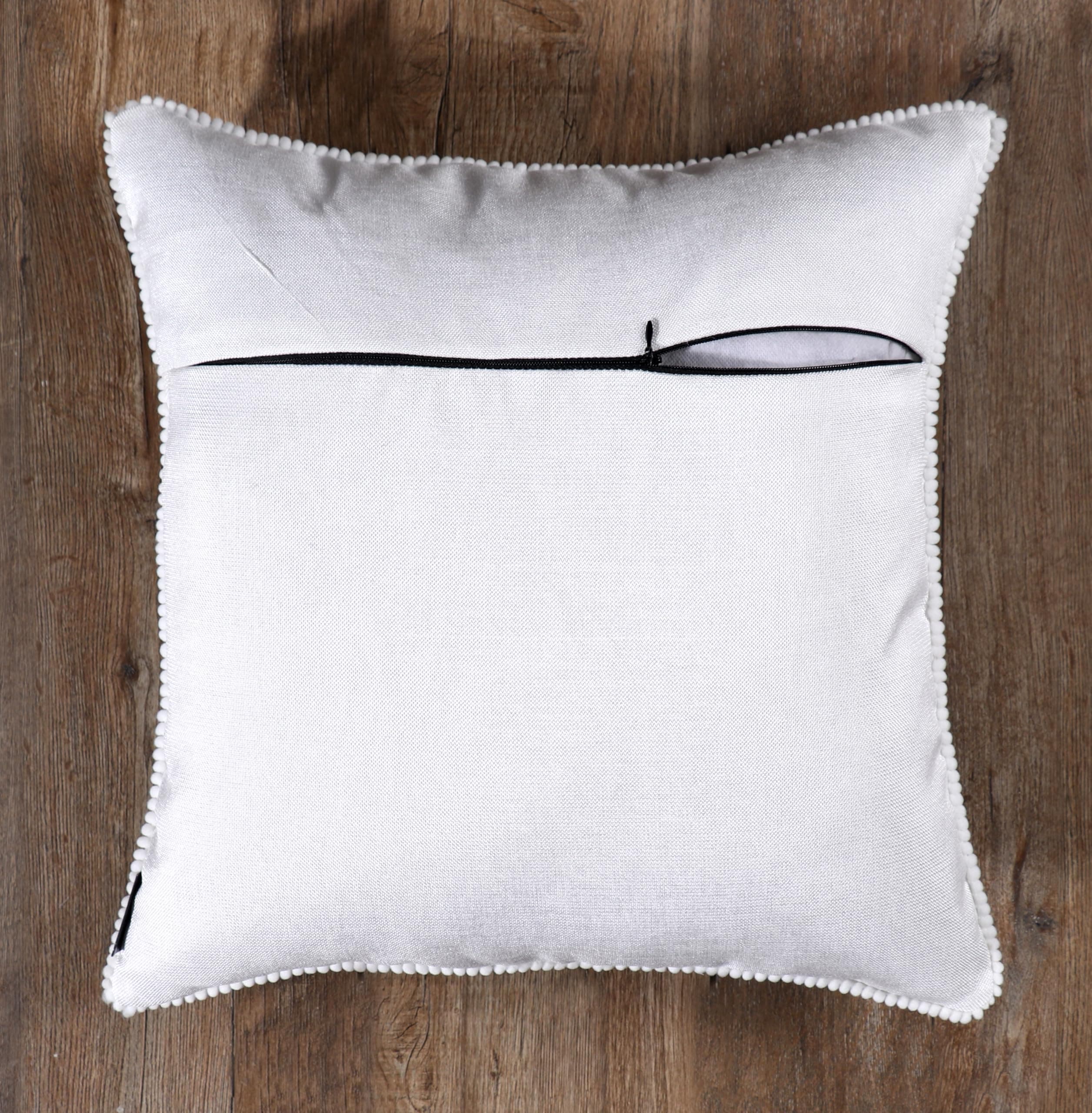 Phutela Living Premium Cushion Covers Set of 5 | 16x16 Inches (40x40 cm) | Decorative Printed Cushion Covers | Soft Durable Fabric | Hidden Zipper | Sofa Living Room Bedroom Decor