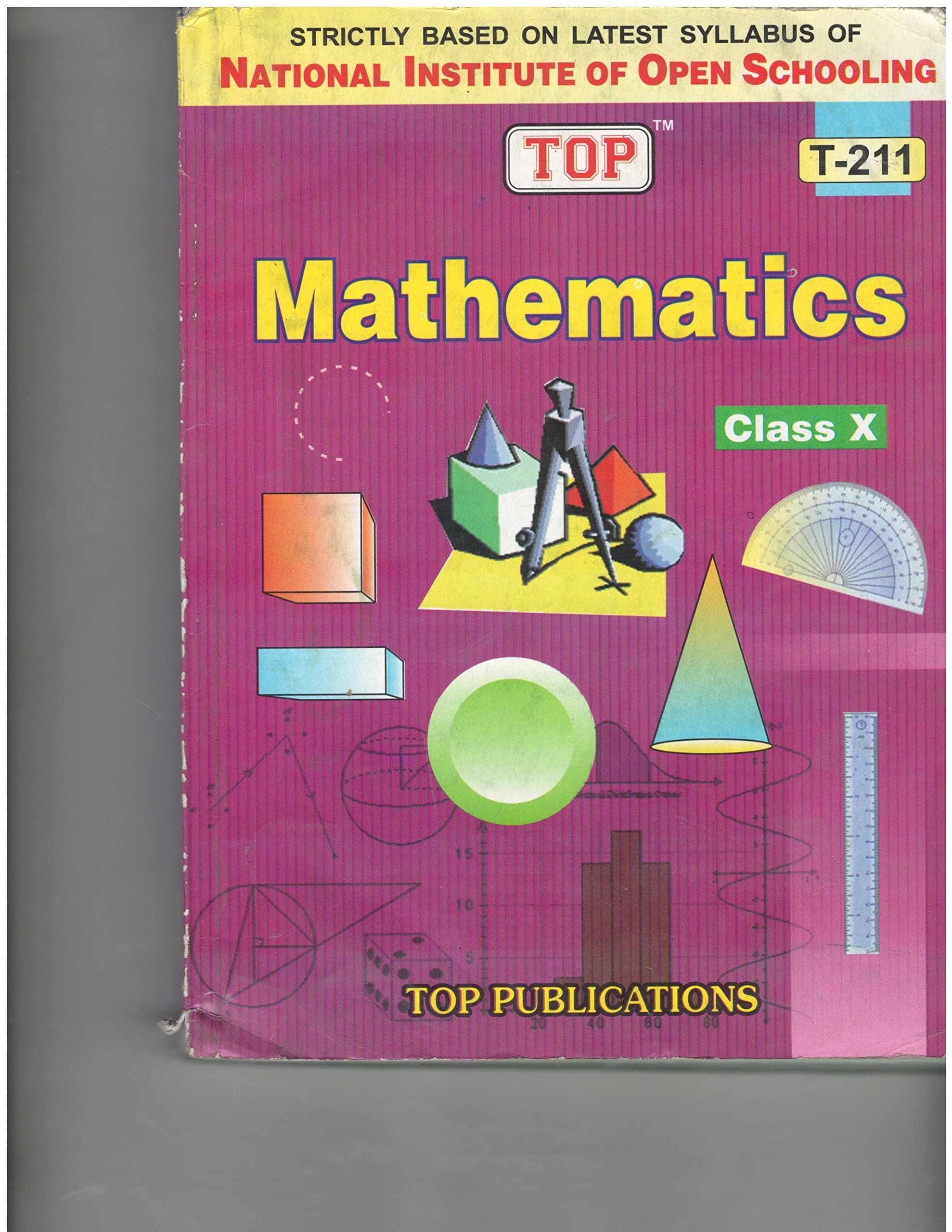 Top NIOS Mathematics Class 10 Guide (T-211)