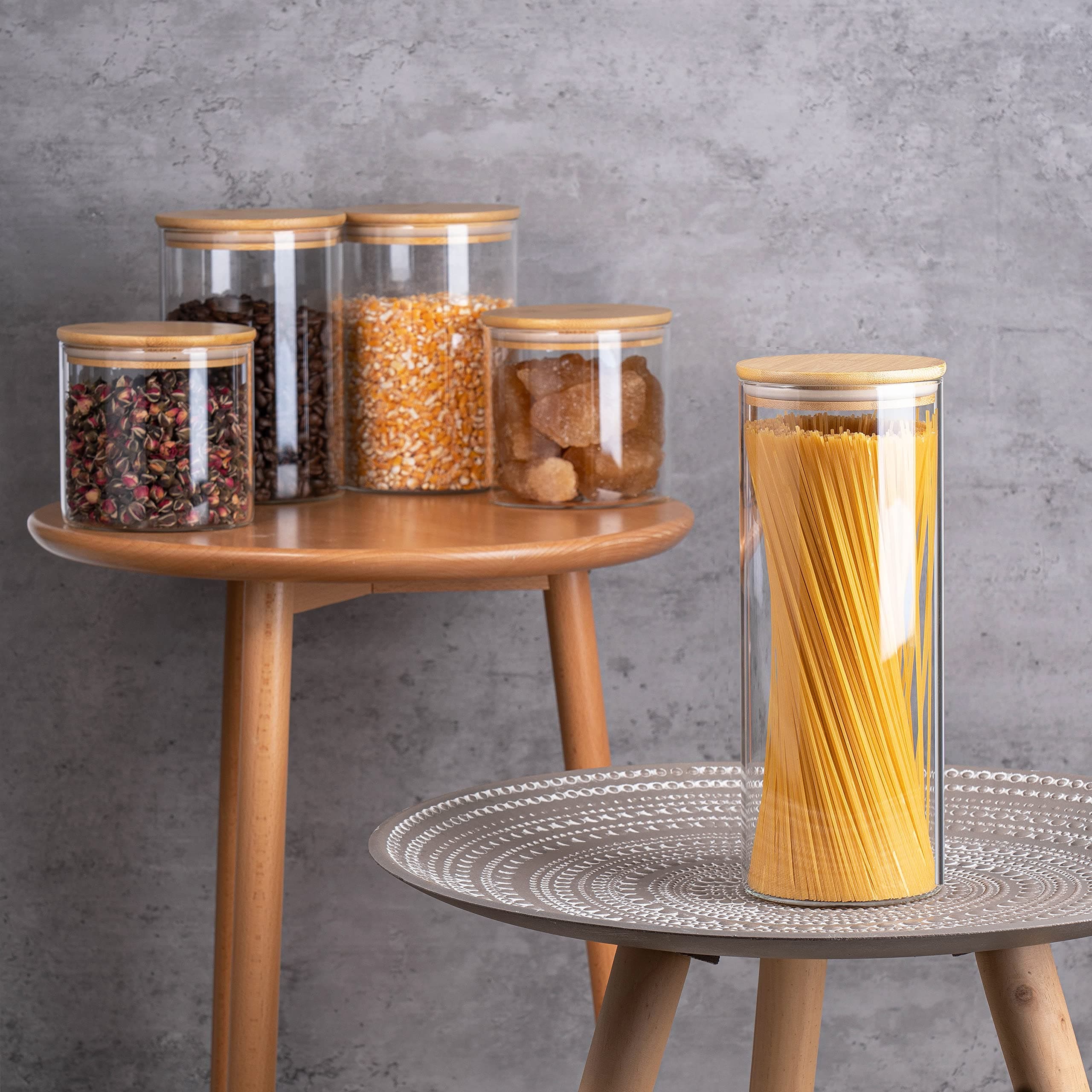 Food Jars-2 and 5