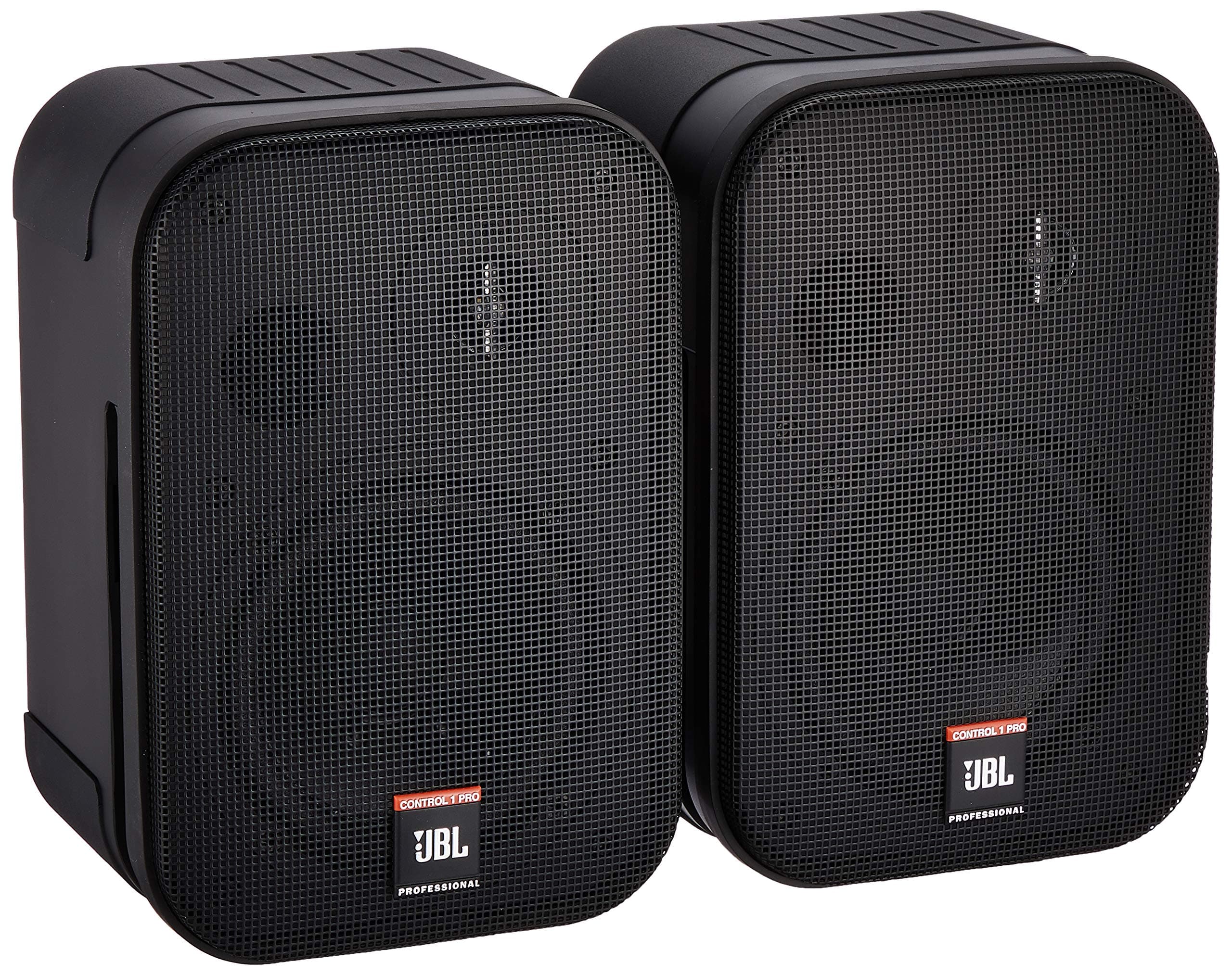 JBL CONTROL 1 PRO 2-Way Professional Compact Wired Loudspeaker System, Black