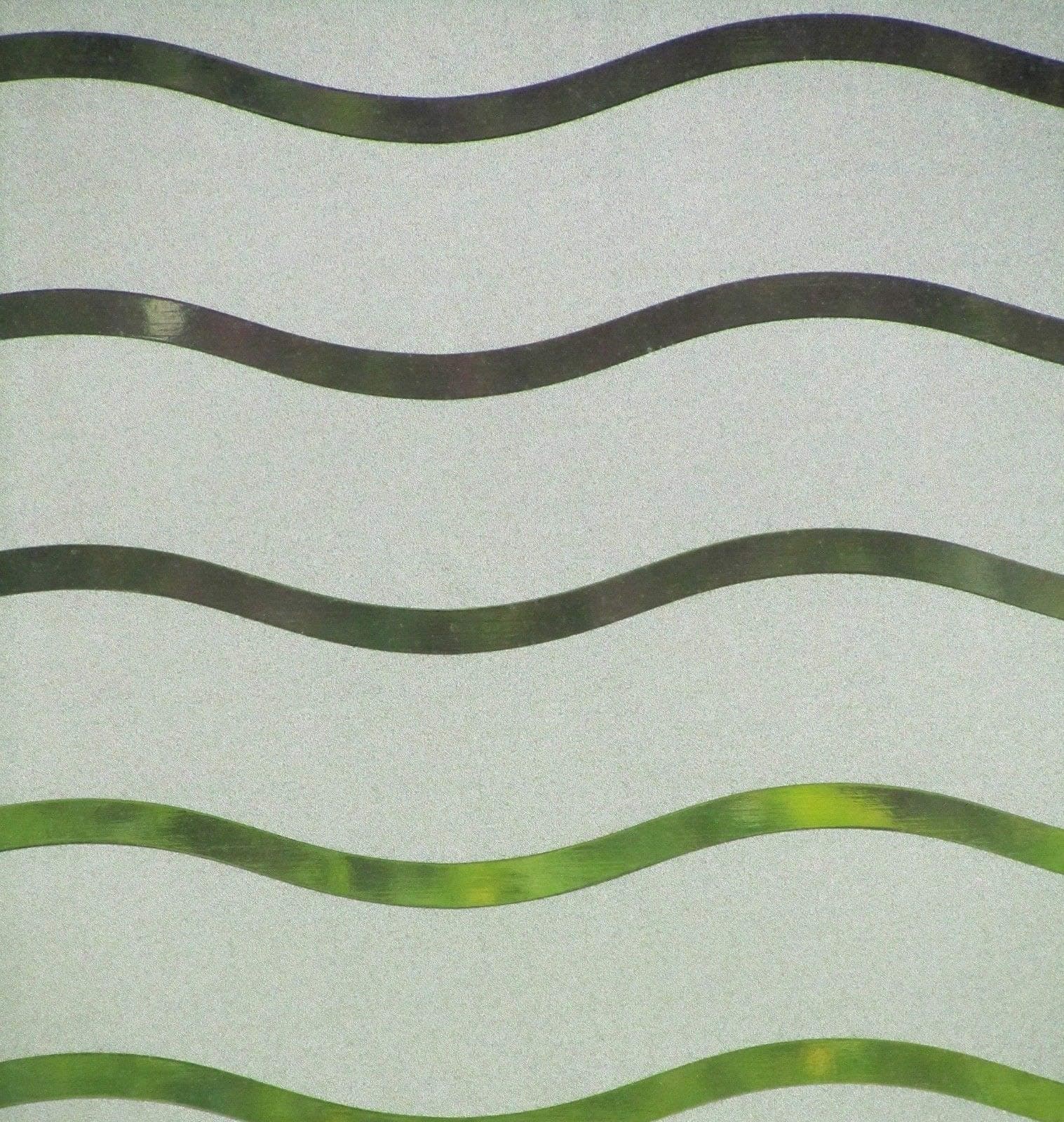 KREEPO Privacy Window Film Floating Waves Frosting Film Window Sticker Frosted Vinyl Sheets for Front Door/Bathroom/Sidelight/Small Windows