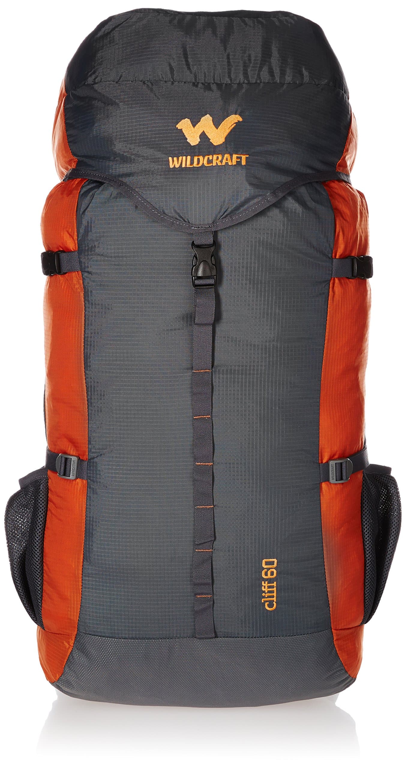 Wildcraft 60 Ltrs Orange 2 Compartment Rucksack (8903338073833)