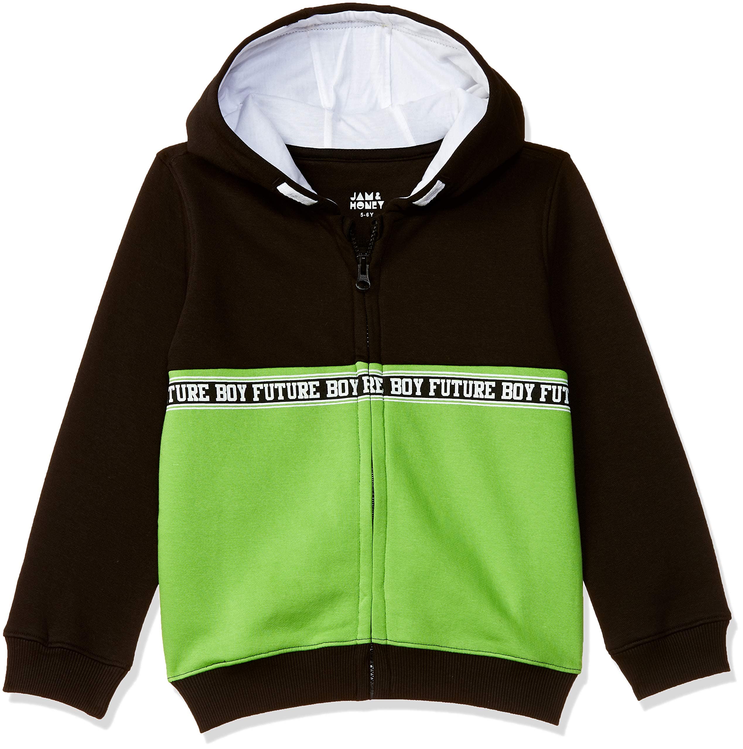 Amazon Brand - Jam & Honey Boys Sweatshirt - Cuddle Up in Playful Comfort with These Long Sleeve Sweatshirts which are Super Soft & Fun for All Day Adventures!