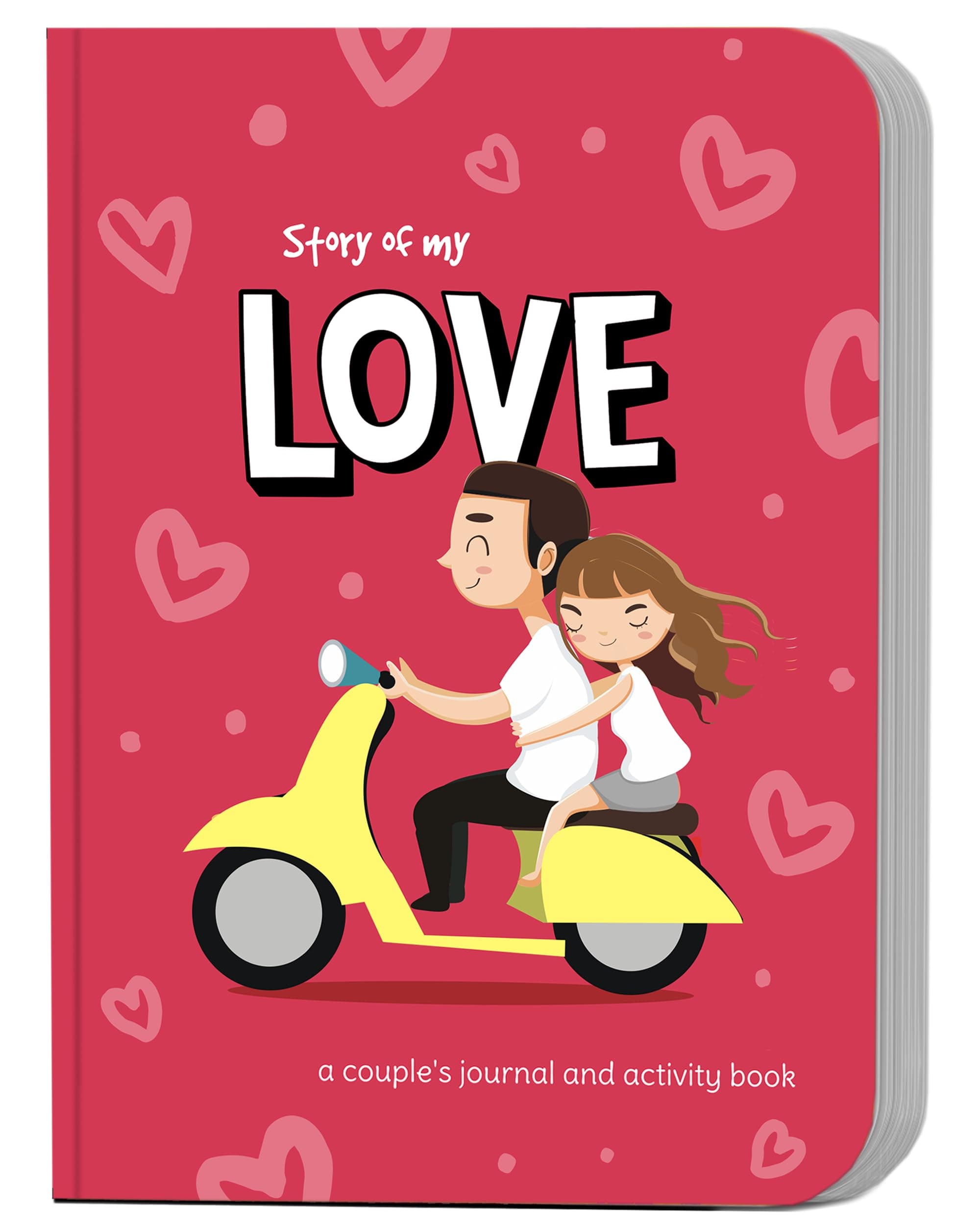 Couple’s Memory & Activity Book | Romantic Gift for Husband, Wife, Boyfriend, Girlfriend | Fun Fill-in-the-Blank Journal with Prompts, Games, Milestones & Therapy Worksheets | Anniversary, Valentine’s Day & Birthday Gift